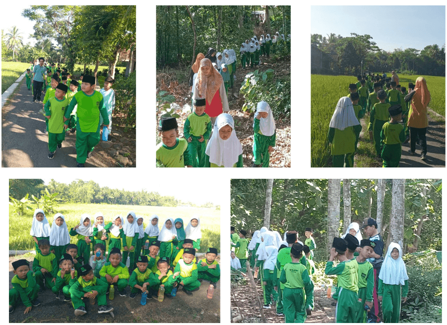 Outing Class MI Islamiyah Bangsa: Meresapi Alam dan Lingkungan sebagai Sumber Ilmu Perkuat Pendidikan Utuh dan Menyeluruh