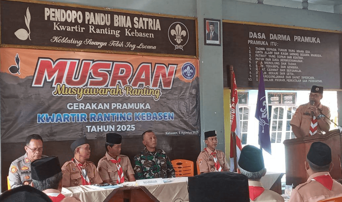 Perkuat Pembinaan Karakter, Kepala MI Islamiyah Bangsa Hadiri Musran Kwarran Kebasen 2025