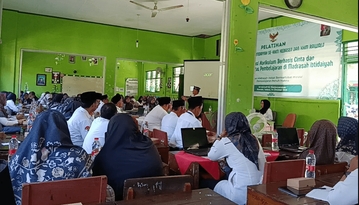 Kembangkan Kurikulum Inovatif: Guru MI Islamiyah Bangsa Kuasai KBC dan KKA dalam Pelatihan KKM Kebasen-Rawalo