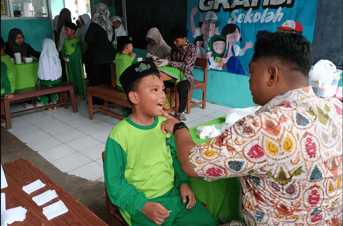 Sehat & Kuat, Semangat Belajar Optimal: MI Islamiyah Bangsa Gelar Cek Kesehatan Gratis & Laporkan Hasil Fisiologis Siswa