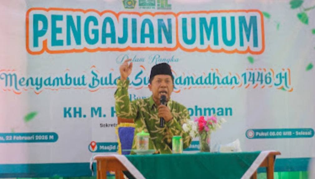 Khidmat Menyambut Ramadhan: MI Islamiyah Bangsa Kuatkan Spiritualitas Lewat Pengajian Umum Bersama KH. M. Hidayaturrohman
