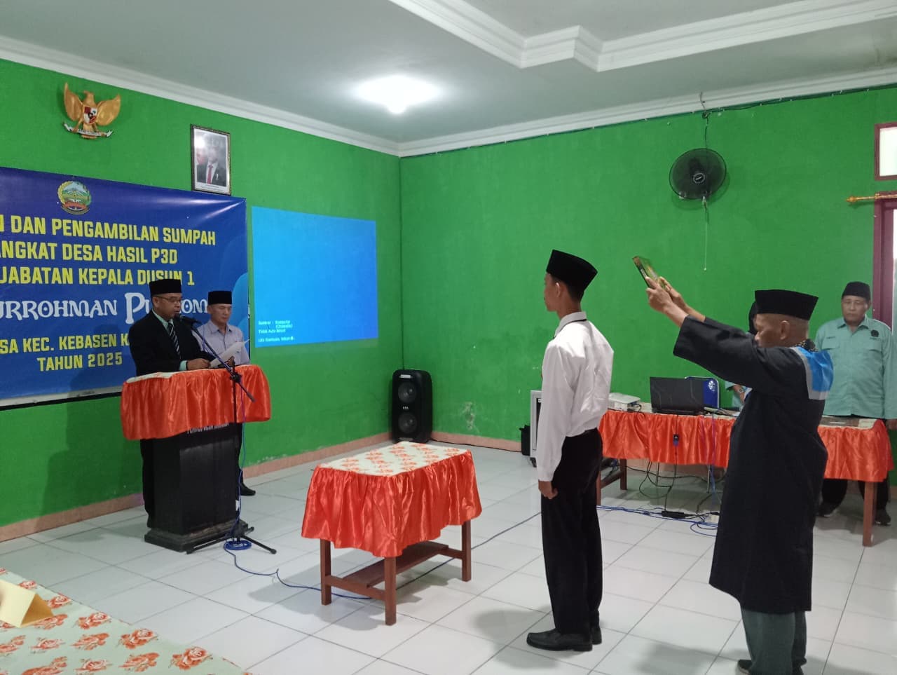 Dari Madrasah untuk Desa: Alumni MI Islamiyah Bangsa Resmi Dilantik Menjadi Kepala Dusun I Desa Bangsa